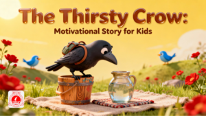 Thirsty Crow: Motivational Story for Kids