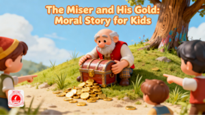 Miser and His Gold: Moral Story for Kids 