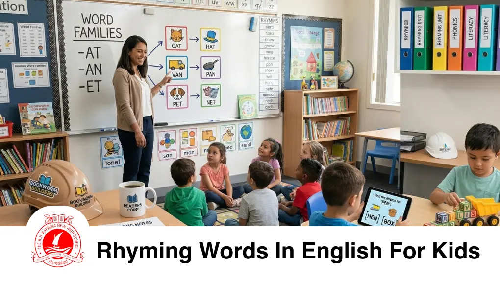 Rhyming Words In English For Kids